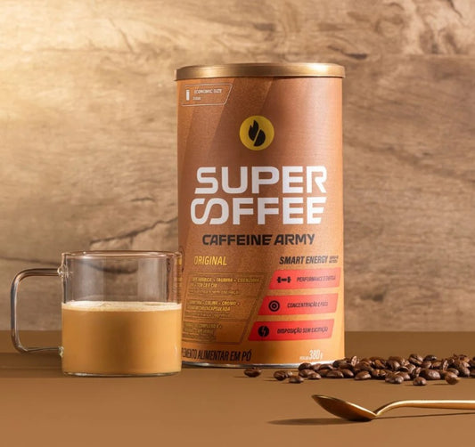 Supercoffee Original Tradicional - Economic Size 380g Caffeine Army