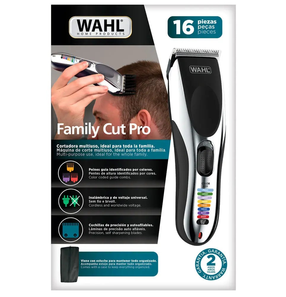 Máquina Cortar Cabelo Bivolt Wahl Family Cut Pro