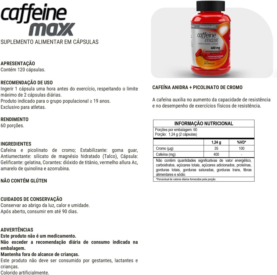 Caffeine Maxx 420mg C/120 CAPS