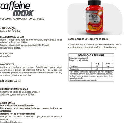 Caffeine Maxx 420mg C/120 CAPS