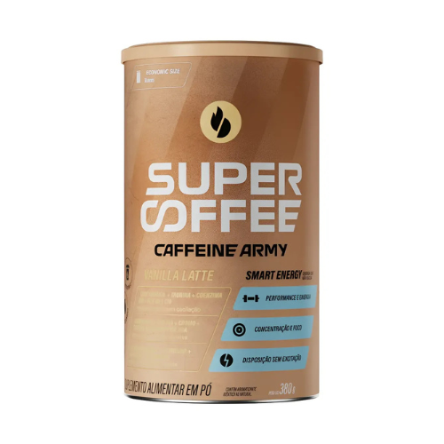 Supercoffee Vanilla Latte - Economic Size (380g) - Caffeine Army