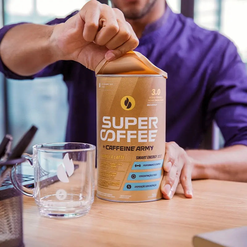 Supercoffee Vanilla Latte - Economic Size (380g) - Caffeine Army