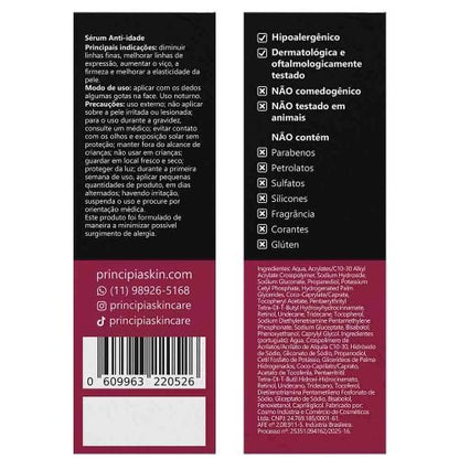 Principia Sérum Retinol 0,3% Vit E Rn-03 Antirrugas 30ml