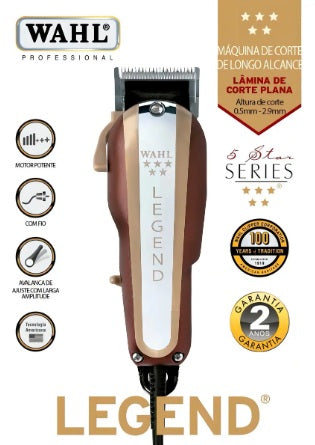Máquina Para Corte De Cabelo Legend 127V: Potente, Precisa, Ideal Para Cortes Profissionais em Casa