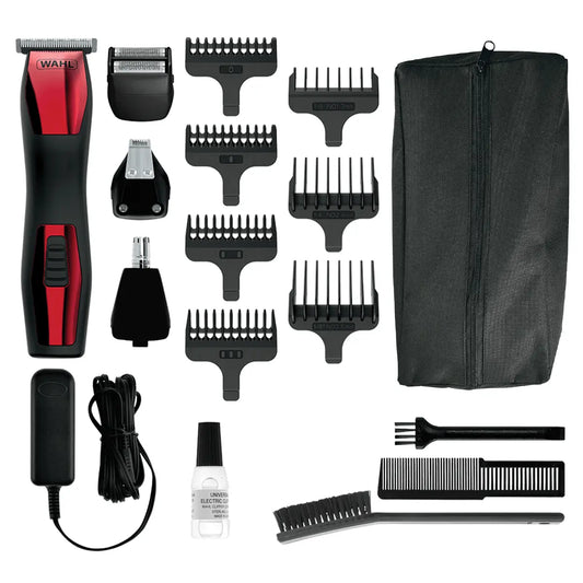 Aparador de Pelos Groomsman T-Pro Vermelho WAHL