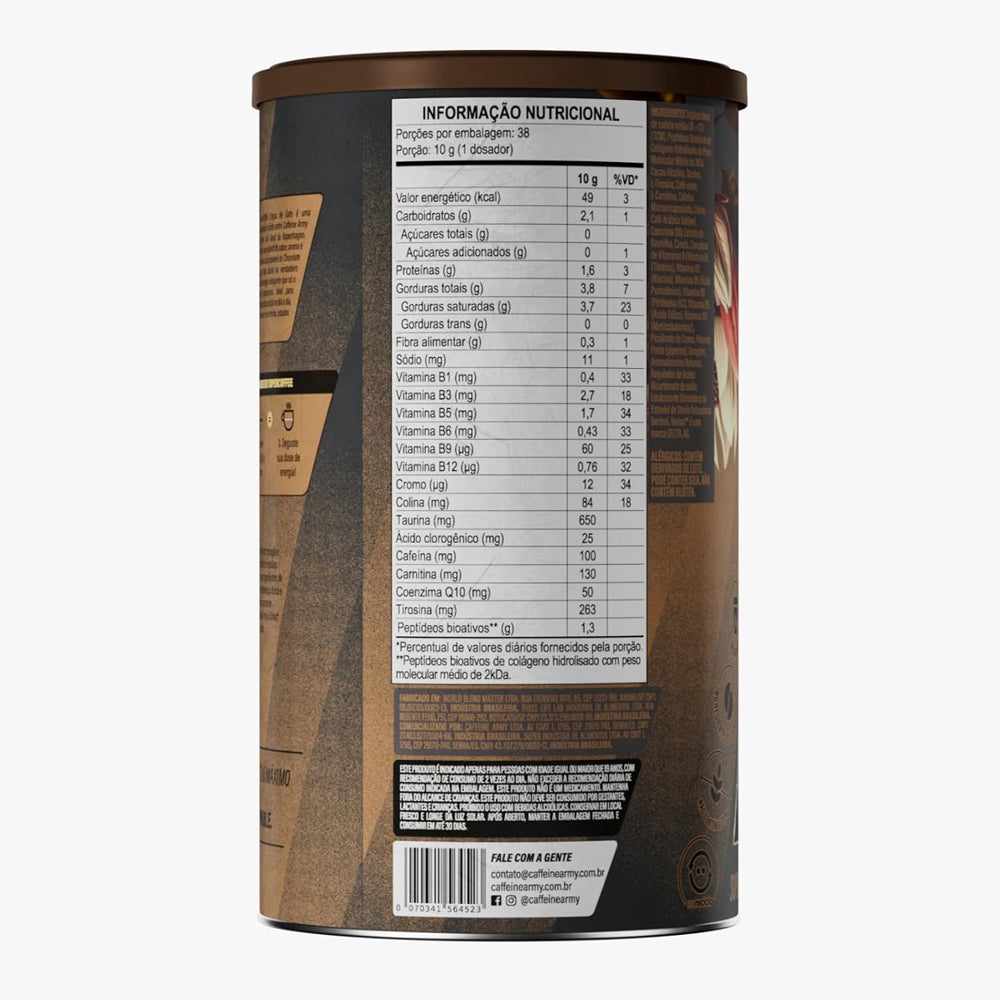 SuperCoffee Lingua de Gato - Economic Size (380g) - Caffeine Army