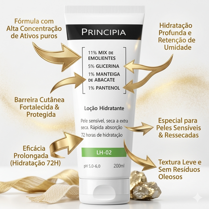 Principia Loção Hidratante Lh-02 200ml