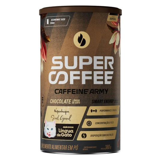 SuperCoffee Lingua de Gato - Economic Size (380g) - Caffeine Army