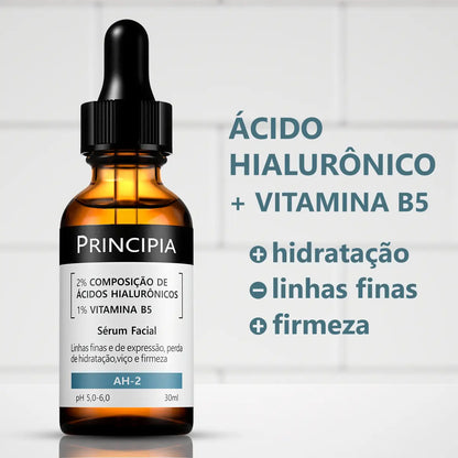 Principia AH-2 Sérum Hidratante 2% Ácidos Hialurônicos + B5 Tipo De Pele Todos Todo Tipo De Pele Dia/noite