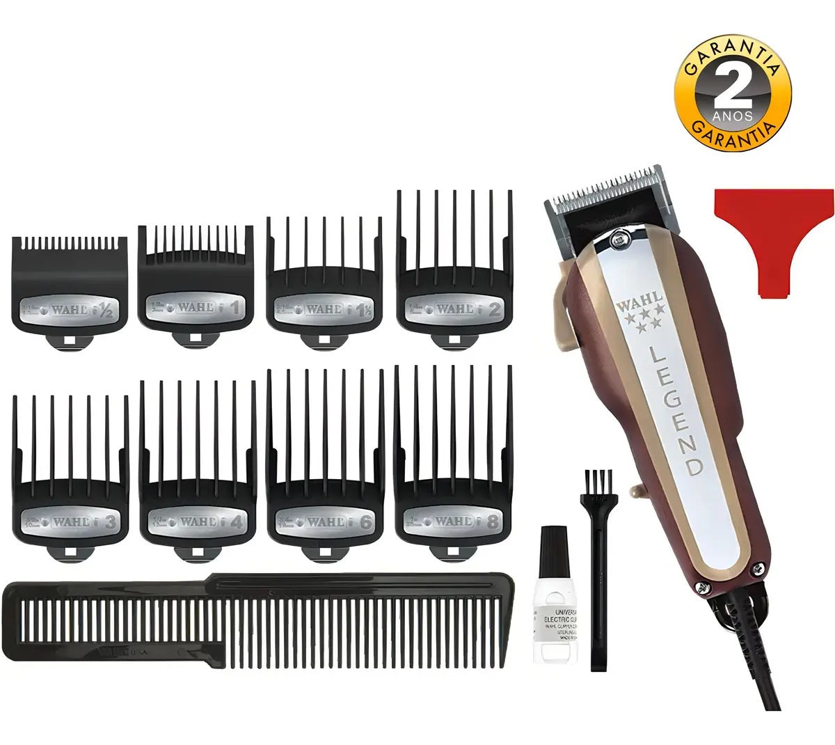 Máquina Para Corte De Cabelo Legend 220V: Potente, Precisa, Ideal Para Cortes Profissionais em Casa
