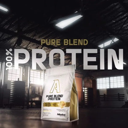 Pure Blend 100% Protein Lacto-Free (Pacote 907g) Baunilha