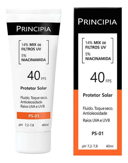 PRINCIPIA, Protetor Solar Facial PS-01 Fps 40, 40ml