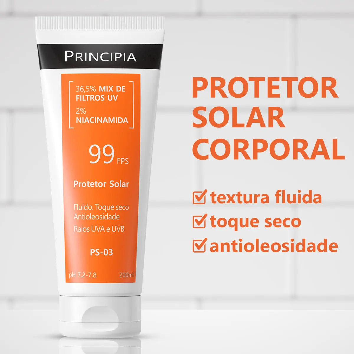 Principia Protetor Solar Corporal Ps-03 Fps 99 200ml