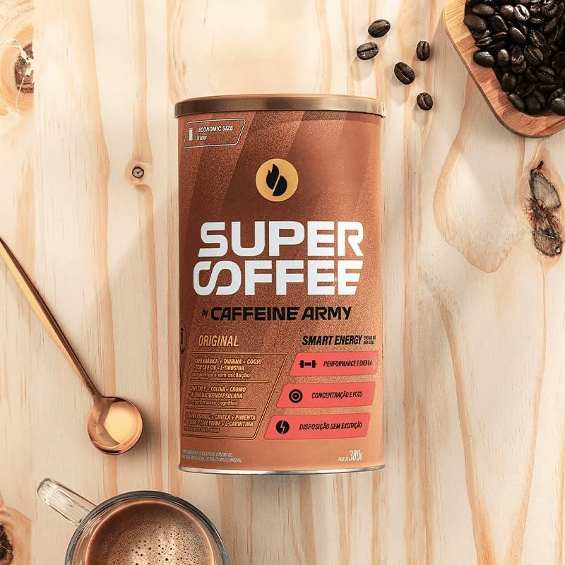 Supercoffee Original Tradicional - Economic Size 380g  Caffeine Army