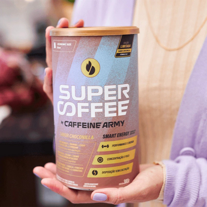 Super Coffee 3.0 Choconilla 380g — Energia Limpa com Sabor Único Caffeine Army