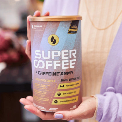 Super Coffee 3.0 Choconilla 380g — Energia Limpa com Sabor Único Caffeine Army