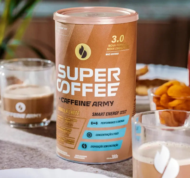 Supercoffee Vanilla Latte - Economic Size (380g) - Caffeine Army