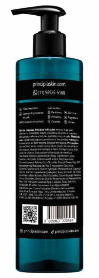 Principia Gel de Limpeza Facial 2% Ácido Salicílico + 5% Glicerina GL-01 com 350g