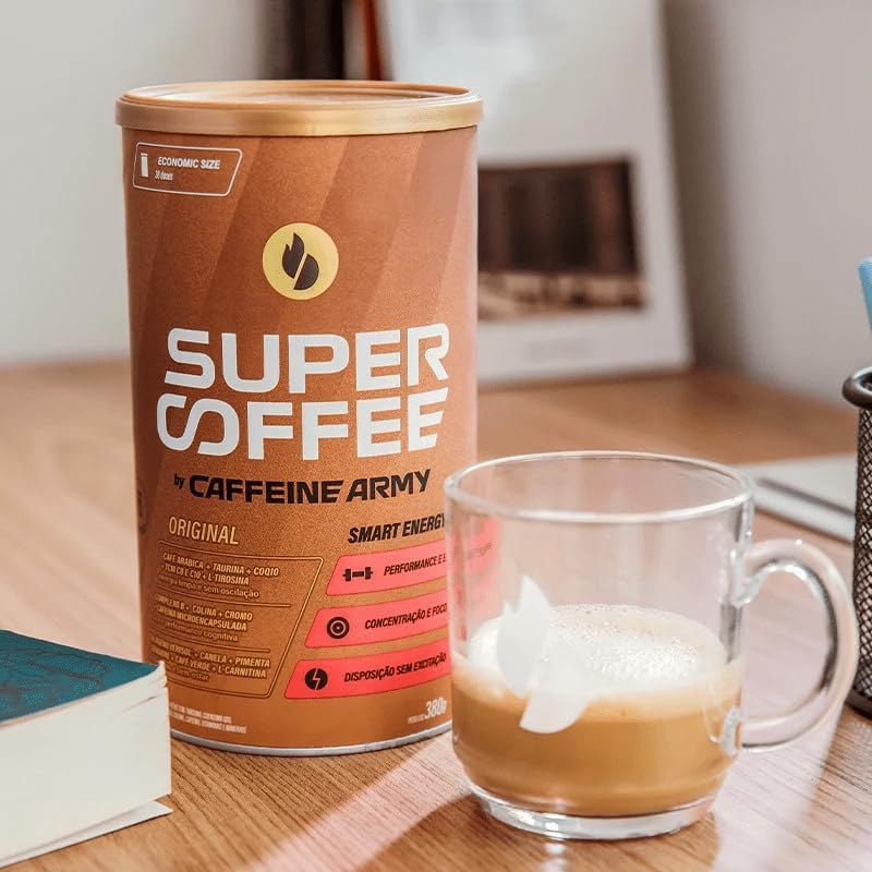 Supercoffee Original Tradicional - Economic Size 380g  Caffeine Army