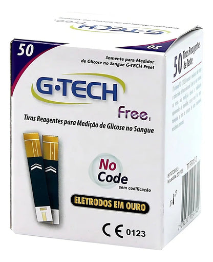 TIRAS REAGENTES FREE 1 FRASCO C/50 TIRAS