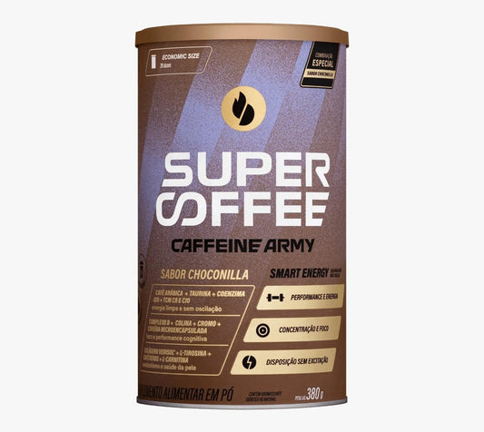 Super Coffee 3.0 Choconilla 380g — Energia Limpa com Sabor Único Caffeine Army