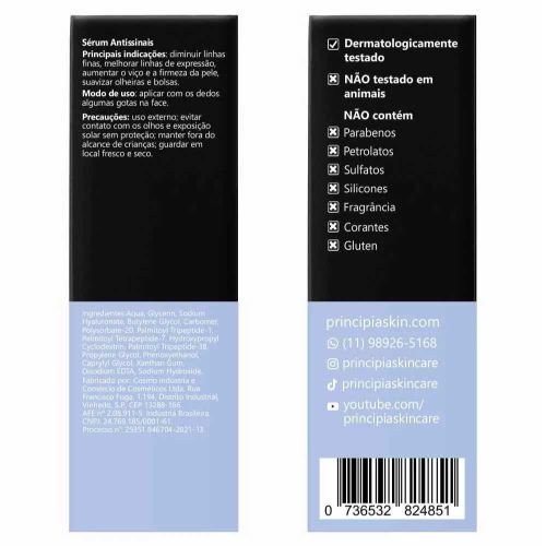 Sérum Peptídeos Matrixyl 10% Principia Skincare 30ml
