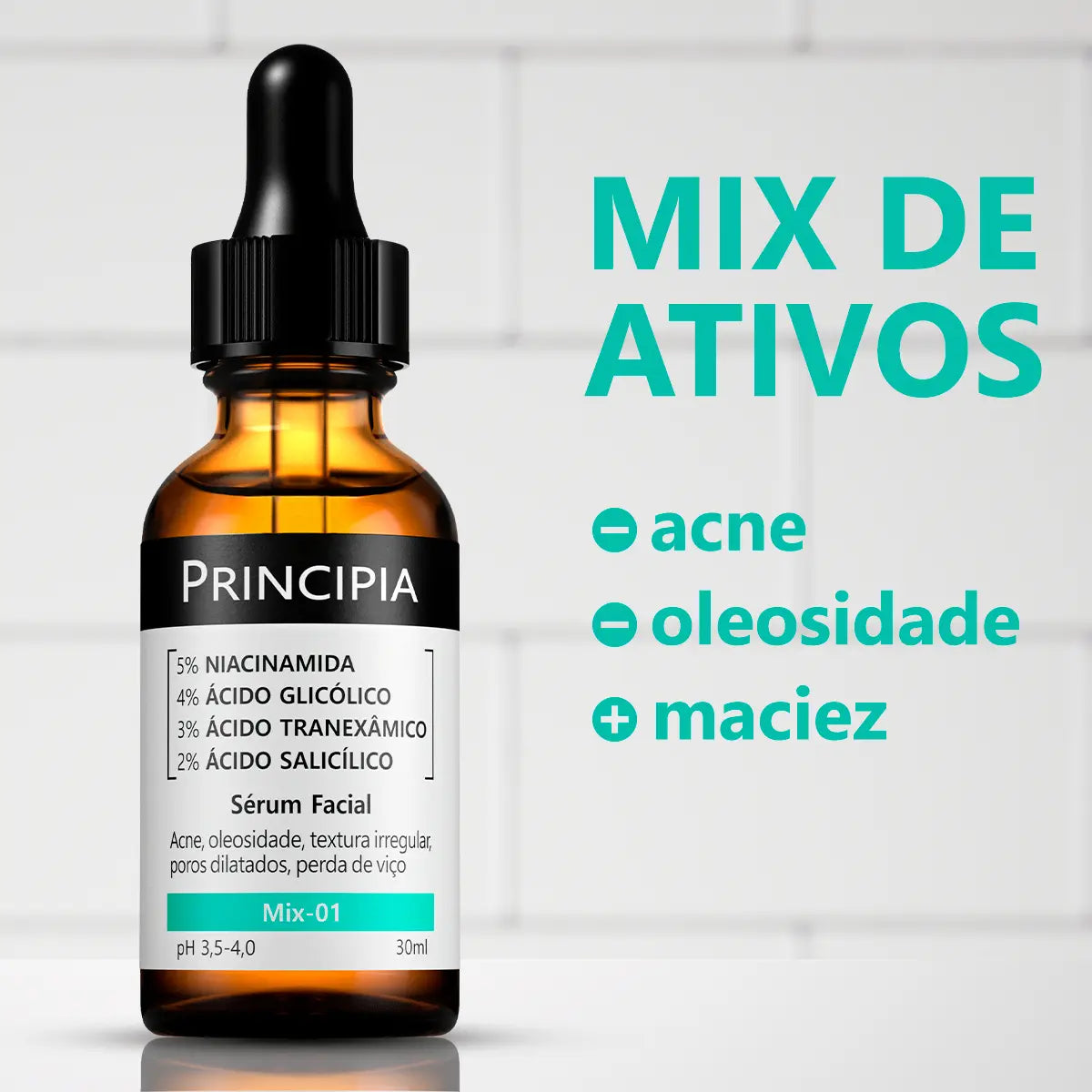Sérum Mix-01 Principia Anti-acne E Manchas 30ml - E.v