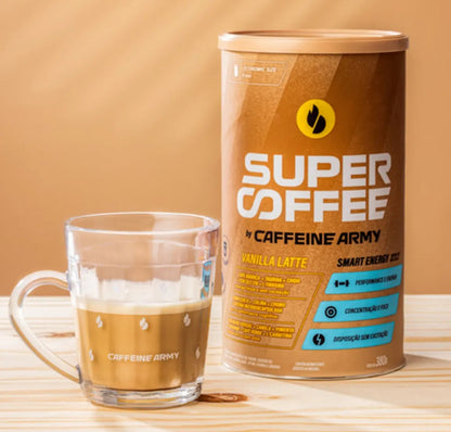 Supercoffee Vanilla Latte - Economic Size (380g) - Caffeine Army