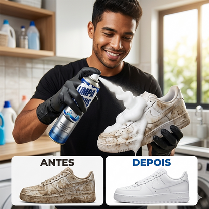 KIT 3 LIMPA TENIS E 1 TENIS FRESH
