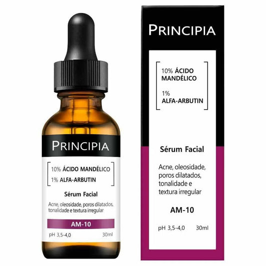 Sérum Am-10 Principia 10% Ácido Mandélico + 1% Alfa-arbutin