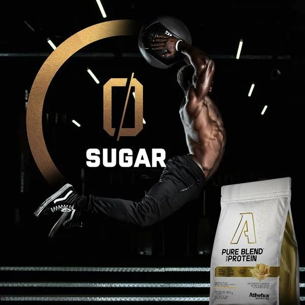 Pure Blend 100% Protein Lacto-Free (Pacote 907g) Baunilha
