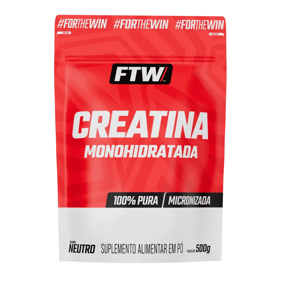 Creatina Monohidratada Refil 500g - FTW