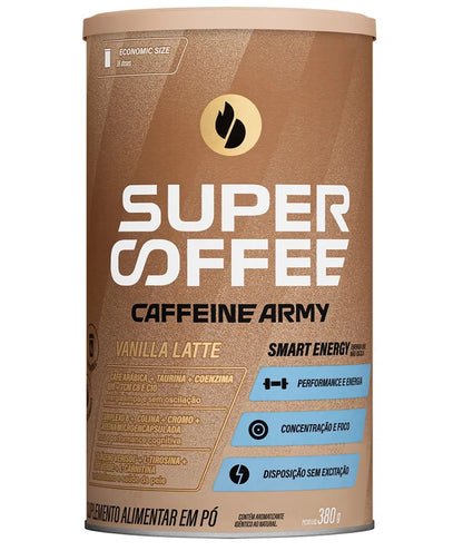 Supercoffee Vanilla Latte - Economic Size (380g) - Caffeine Army